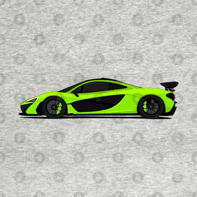 MCLAREN P1 LIME by VENZ0LIC